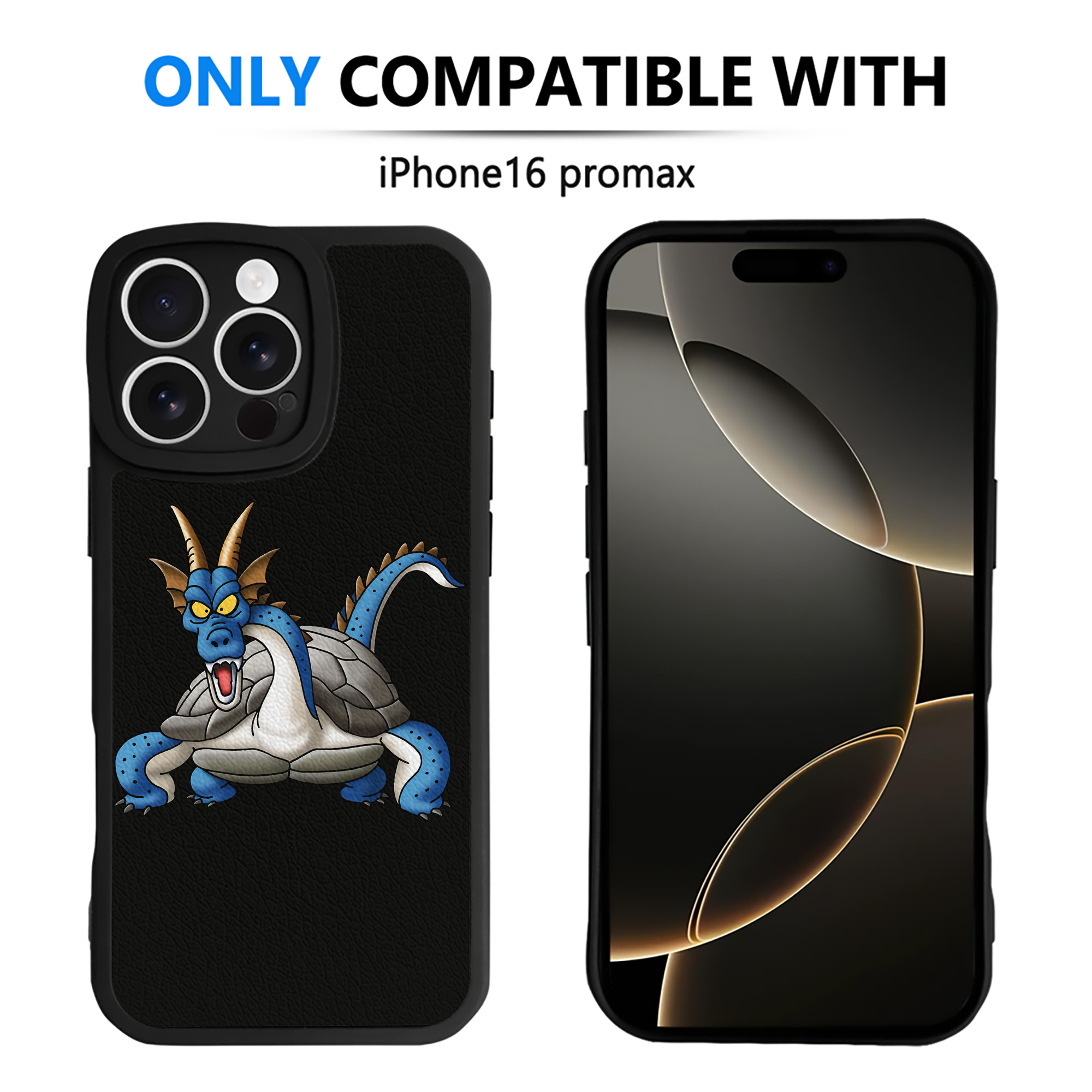 （画像用） ドラゴンクエスト Doragon Kuesuto Dragon Quest 【iPhone 16シリーズ対応】シリコンスマホケース（レザー調） 材質：シリコン